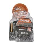 Shind 1.6x20mm Steel Nails – Pack of 2121