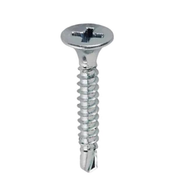 Shind 4.2 x 32mm Silver Self-Drilling Screws with Drill Point – 205-Pack