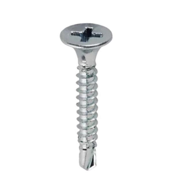 Shind 4.2 x 32mm Silver Self-Drilling Screws with Drill Point – 205-Pack