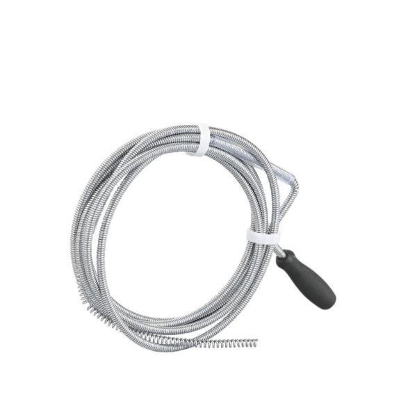 3m Spiral Pipe Cleaning Rod – Flexible Drain Snake for Sink, Shower & Bathtub – Clog Remover Tool