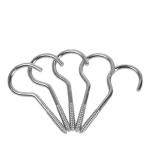 Shind 4.2 x 75mm Silver Screws With Hooks – Pack of 61