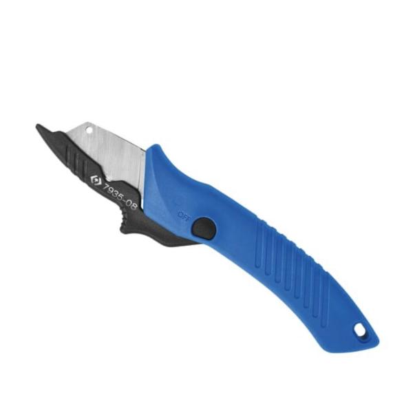 Insulated Cable Stripper Knife – 1000 V Rated, Stainless Steel Hook Blade, Ergonomic Non-Slip Handle