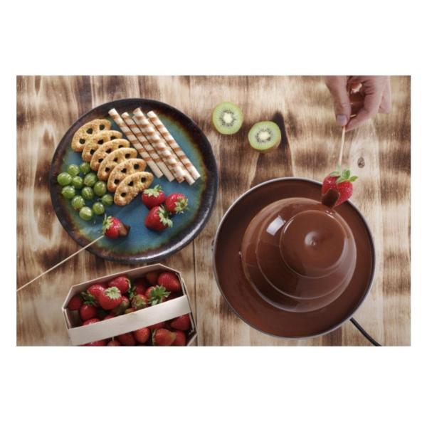 3-Tier Chocolate Fountain – Electric Stainless Steel Fondue Machine for Parties & Events