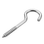 Shind 3.8 x 65mm Silver Screws With Hooks – Pack of 85