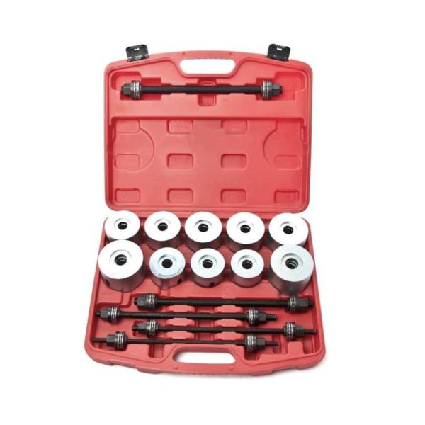 Universal 27‑Piece Press & Pull Sleeve Kit – Bearing, Bushing & Seal Service