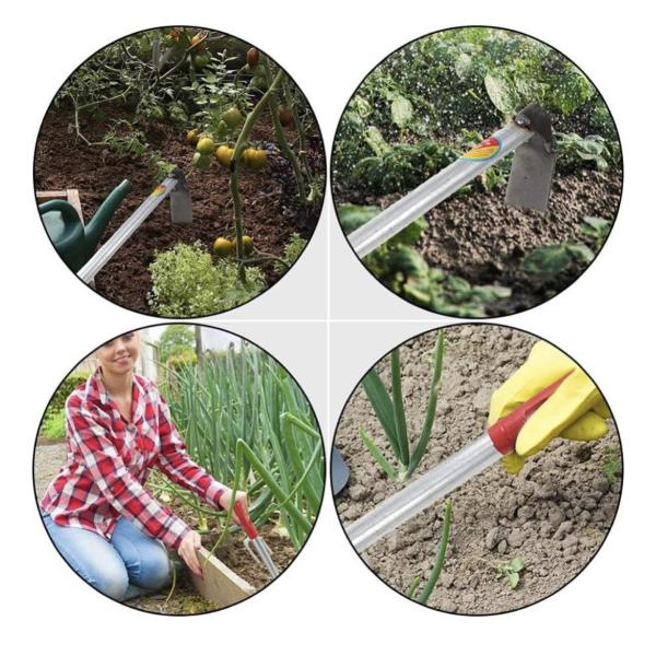Heavy-Duty Multifunctional Garden Hoe – 71 cm | Professional Agricultural Tool