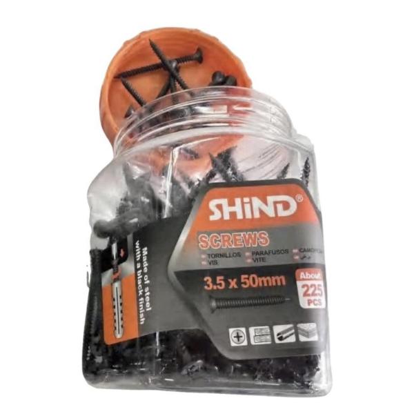 Shind 3.5x40mm Drywall Screws – Bugle Head, Phillips Drive, Coarse Thread – Pack of 275