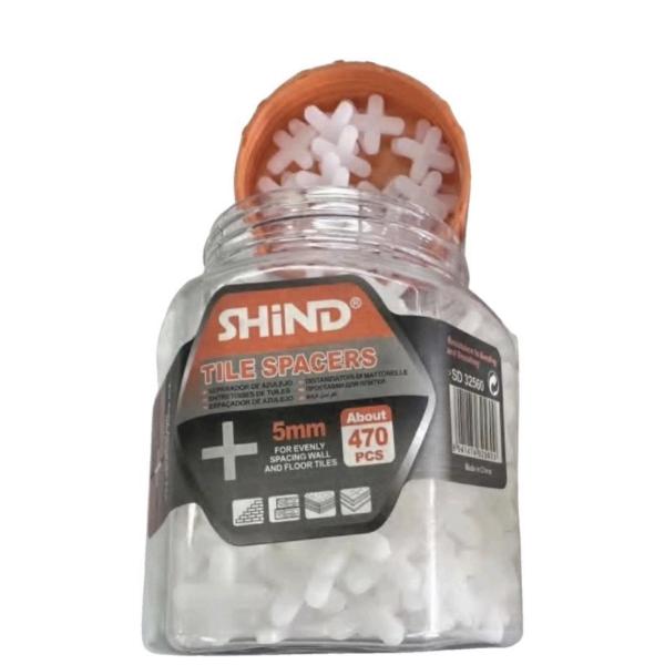 Shind 5mm Tile Spacers – Pack of ~470pcs | Precision Tiling Accessories for Uniform Grout Lines