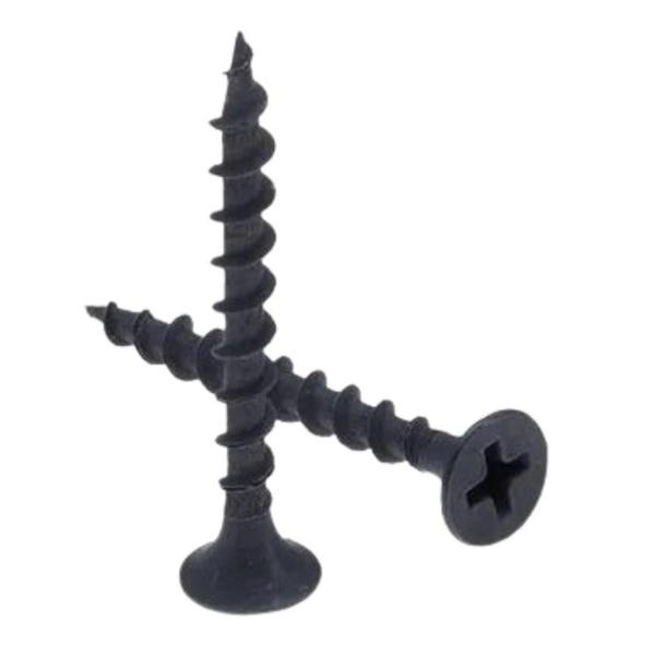 Shind Black 3.5x50mm Drywall Screws – Coarse Thread, Bugle Head, Approx. 225 Pieces