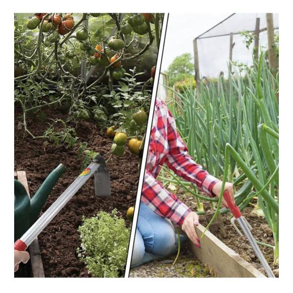 Heavy-Duty Multifunctional Garden Hoe – 71 cm | Professional Agricultural Tool