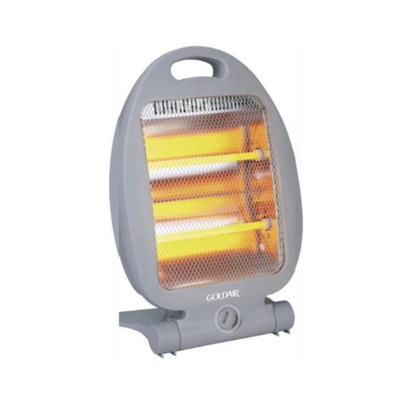 Goldair 2-Bar Quartz Heater – GHQ-100G – Energy-Efficient Indoor Heater with Dual Heat Settings – Grey