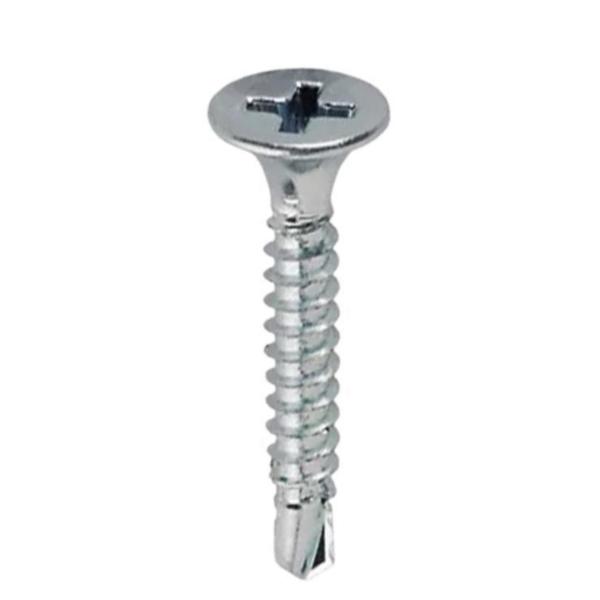 Shind 4.0 x 25mm Bugle Head Silver Screws – 524-Pack | Phillips Drive Wood Screws