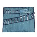 20‑Piece Ratcheting Combination Wrench Set – SAE & Metric Chrome Alloy Hand Tools