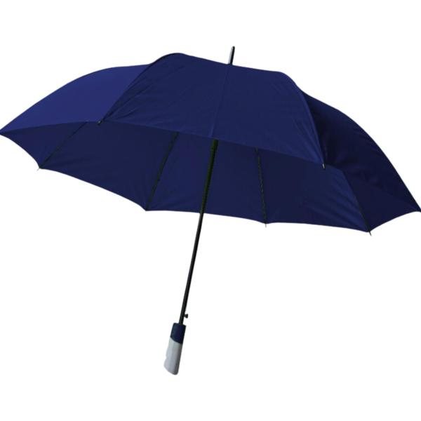 Totally Home TH127 Golf Umbrella Windproof Dual-Layer Double Canopy Automatic Open Rain Shield Navy Blue Large